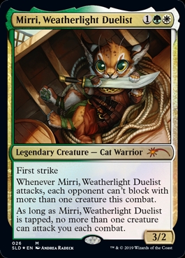 Mirri, Weatherlight Duelist Secret Lair Drop - Kitties Art